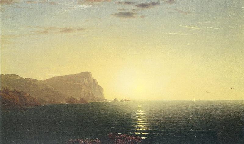 John Kensett New England Sunrise oil painting picture
